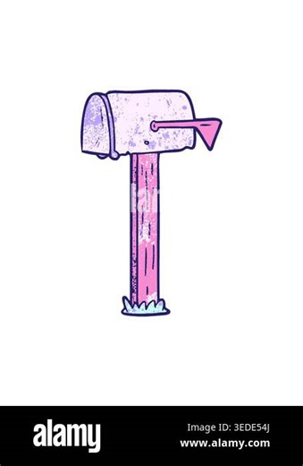 power up animation of cartoon mailbox Stock Video Footage - Alamy