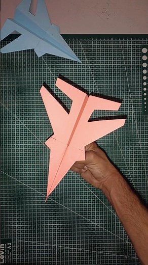 How to make a paper jet launch 🥰✈️ , best flying paper rocket plane tutorial #shorts #paper