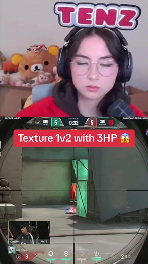 Texture 1v2 with 3HP in Valorant | Insane Clutch Play