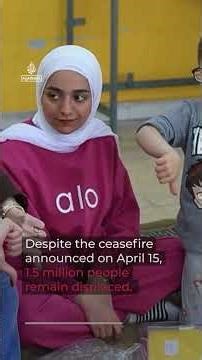 Displaced Lebanese children keep learning amid displacement | AJ #shorts