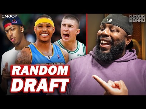 We Hosted A Random NBA Draft | Numbers On The Board