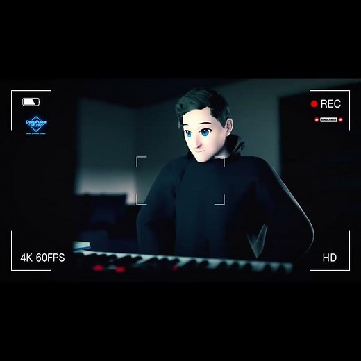 Alan Walker – Faded (10th Anniversary) ⚡🖤 Animated Music Video | Walkerverse Classic