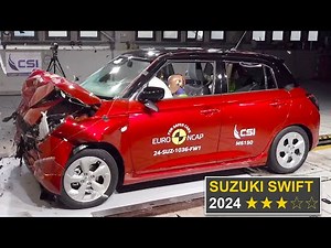 2024 Suzuki Swift only gets 3-stars in Euro NCAP Crash Test (detailed analysis)