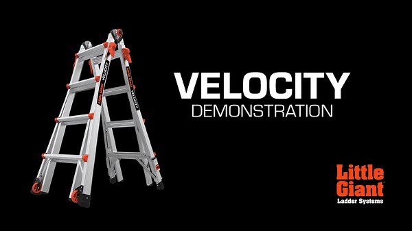 Watch Little Giant Ladders Velocity walkthrough Setup & Features on Amazon Live