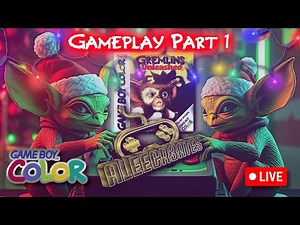 Gameboy Color's Gremlins: Unleashed Pt. 1 #gameplay #GBC #gameboycolor #nesmini #Gremlins