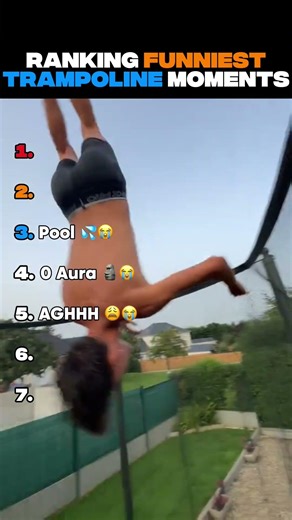 Ranking Funniest Trampoline Moments 😭😭