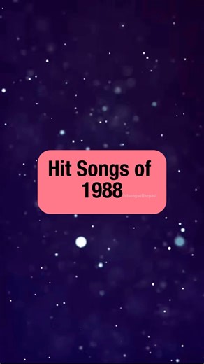 Hit Songs of 1988 🎶 From emotional ballads to unforgettable pop anthems, these songs defined a year that still hits just as hard today. If you lived through it, you remember exactly where you were when these came on the radio. Which one takes you back? #HitSongsOf1988 #80sMusic #ClassicPop #MusicMemories #ThrowbackHits #NostalgiaVibes #80sHits #ClassicSongs | Jeremy Sherrill
