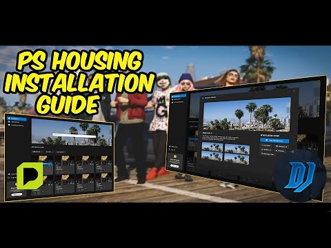 PS Housing V2 | PS-Housing Install and Showcase | FiveM Tutorial | Realestate Job | QBCore