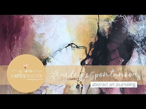 Abstract art tutorial # 7 | Intuitive and expressive