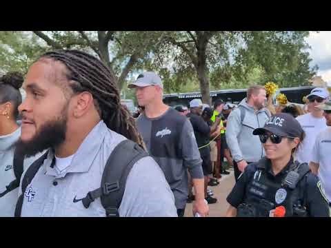 UCF Football: Knight Walk prior to UNC game ⚔️🏈