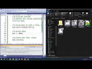 6. PF - File Handling - ofstream Introduction - Overwriting Data on Same File