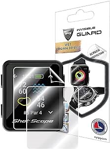 IPG for Shot Scope H4 GPS Handheld Screen Protector (2 Units) Invisible Ultra HD Clear Film Anti Scratch Guard-Smooth/Self-Healing/Bubble -Free for H4