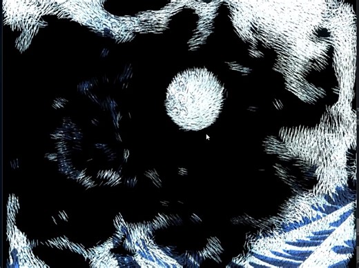 TouchDesigner-浮世绘力场交互