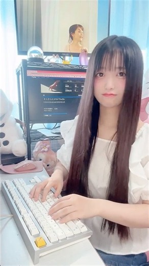 「Sunshine Girl」をタイピングしたよ❣️時間の流れ早い😢#タイピング