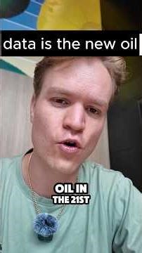 data is the new oil