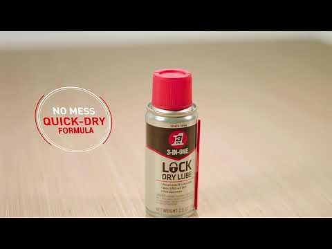 3-IN-ONE Lock Dry Lube