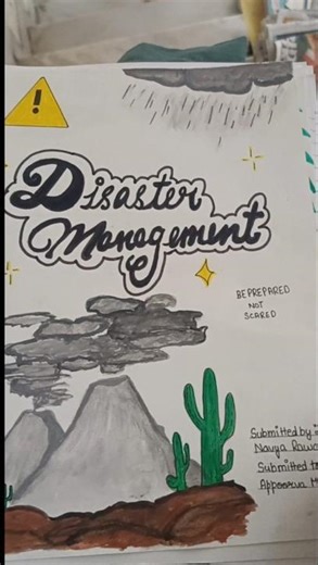 Social studies project file *disaster management *#inavyame #projectfile