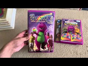 5 Barney VHS and 2 DVDS Review