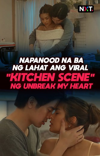 Napanood na ba ng lahat ang viral "kitchen scene" ng 'Unbreak My Heart'? #ABSCBNNews | ABS-CBN News