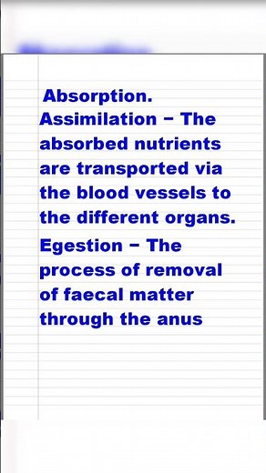 7th Science chapter -4 Nutrition in Living Organisms exercise 👆👌 short video