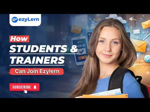 How Students & Trainers Can Join ezyLern | Complete Step-by-Step Guide | ezyLern