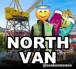 I went to Tap & Barrel on Lonsdale the other night for dinner. To my delight, our waitress seated us on the upper level, at the very back, against the railing, which is absolutely the best table in the whole restaurant. It’s the best table for two reasons; the first being that you get to look down at all the peasants on the ground floor and feel like a monarch overlooking their kingdom, and the second reason is that I get to play a game I like to call “Food Catapult”, which is exactly what it so