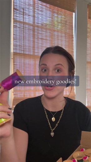 Unboxing some new embroidery goodies and chatting about some embroidery projects I’m wanting to try!! Thank you @PooLin Store !! ❤️ if you have any tips for shadow embroidery or quilting with an embroidery machine please share ✨#embroidery #diy #sewtok