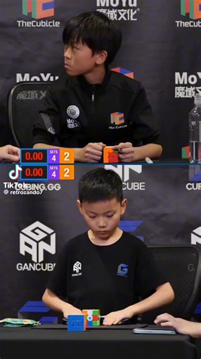 Yeh Heng vs Shreni Rubik's Cube match moments