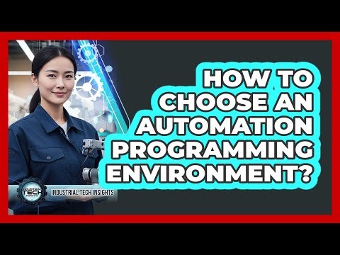 How To Choose An Automation Programming Environment?