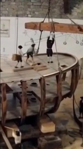 HMS Bounty Under Construction: Animated Ship Model * Naval History in Motion * Super sm Heroes