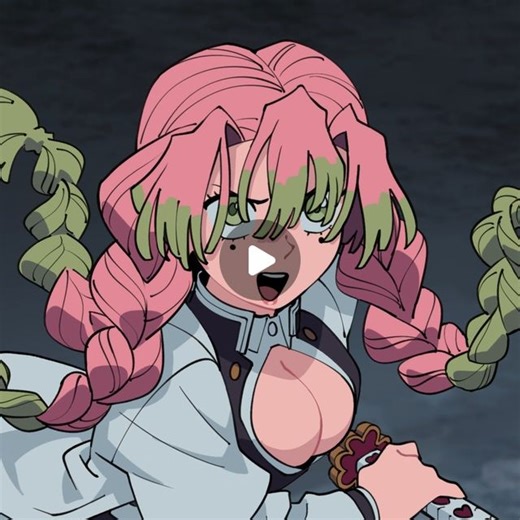 @suoiresnuart on Instagram: "What is her special love technique??? Full Mitsuri Kanroji Animation on Patreon!"