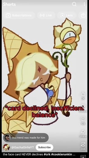 Face card NEVER declines! (Alternate ending]