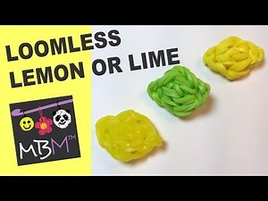 Rainbow Loom Fruit Off the Loom - Lemons and Limes Charm