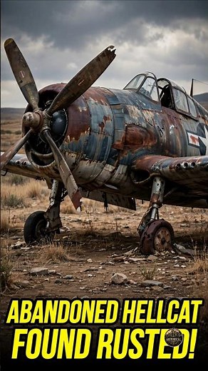 The Forgotten F6F Hellcat — Abandoned WWII Fighter Lost to Time