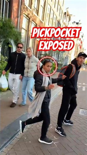 Pickpocket Caught on Camera