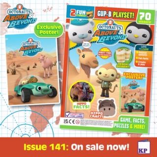 1.3K views · 43 reactions | THIS ISSUE!  Join the crew and read an exclusive Arabian Camels story! Featuring an awesome Octonauts awesome playset, 70 stickers and lots of adventures! There’s so much to read, learn and play!  #octonauts | Octonauts | Facebook