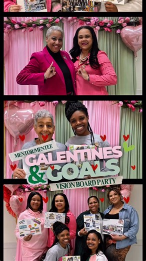 Xi Omega Chapter - AKA | Xi Omega members gathered for an intentional evening of sisterhood and goal-setting at the Mentor/Mentee Galentine’s & Goals Vision Board... | Instagram