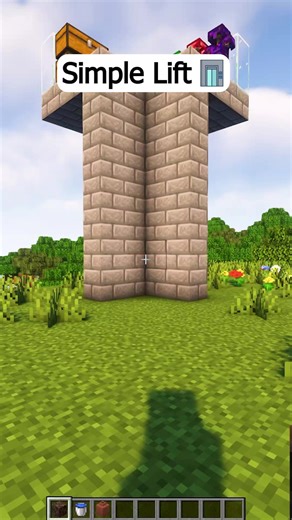 Simple Lift Tutorial for Minecraft Builds