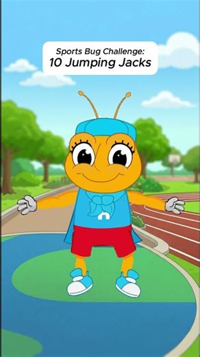 SPORTS BUG CHALLENGE #1: 10 Jumping Jacks!