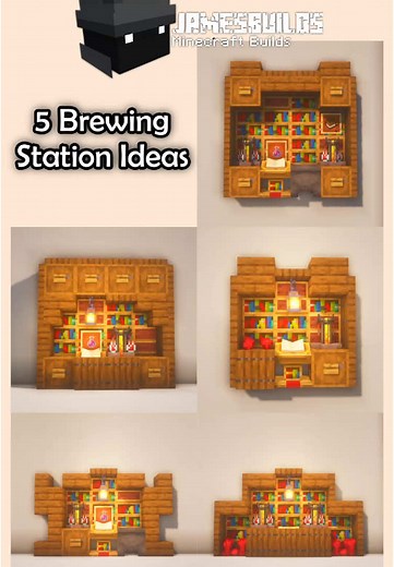 5 Creative Minecraft Brewing Station Build Ideas