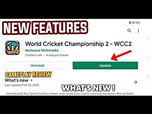 Wcc2 New Update Launched - Sprint Option & Npl AI Improved Full Gameplay Review