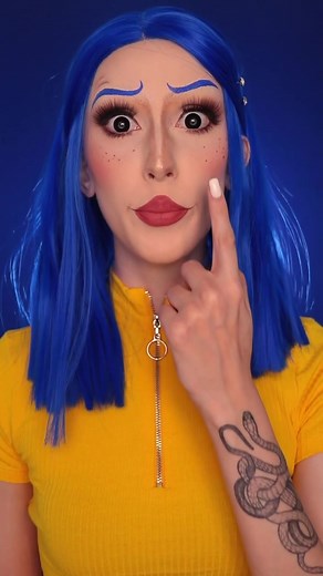 Desafio de Maquiagem da Coraline: Tutorial e Transições