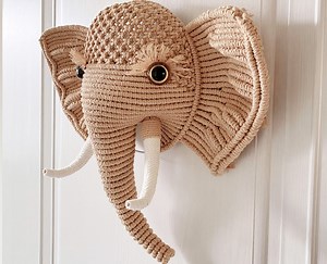 Beginner Macrame PDF Pattern for Elephant Step by Step - English Macrame Pattern - Animal Macrame Tutorial - DIY Gift for Kids -macrame Gift - Etsy Australia