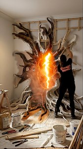 834K views · 1.8K reactions | Transforming an Empty Room into a Stranger Things–Inspired Room | DIY & Crafts | Facebook