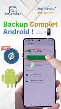 ☁️ Full Android Backup: Google, Samsung Cloud, USB