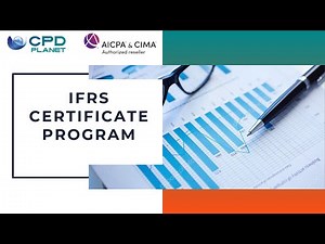 International Financial Reporting Standards (IFRS) Certificate Program