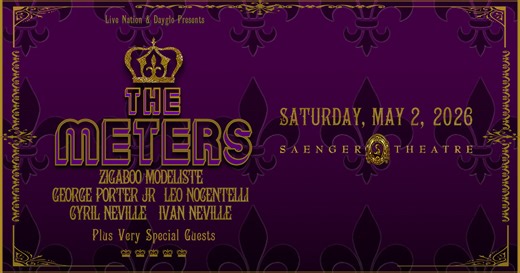 The Meters To Reunite At New Orleans, LA's Saenger Theatre During Jazz Fest 2026