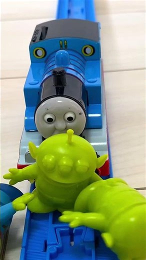 Thomas vs 5 Alien Monsters! 🚂💥👽 #Shorts