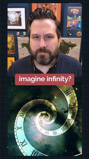 Infinity breaks your brain… and here’s why. ♾️🤯 #ThinkBigger #Science #infinity #forever