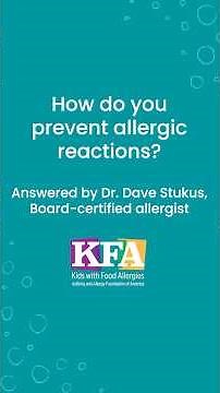 How Do You Prevent Allergic Reactions?